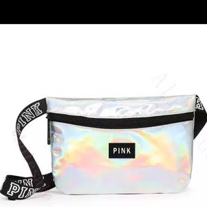 Hologram Pink Fanny Pack